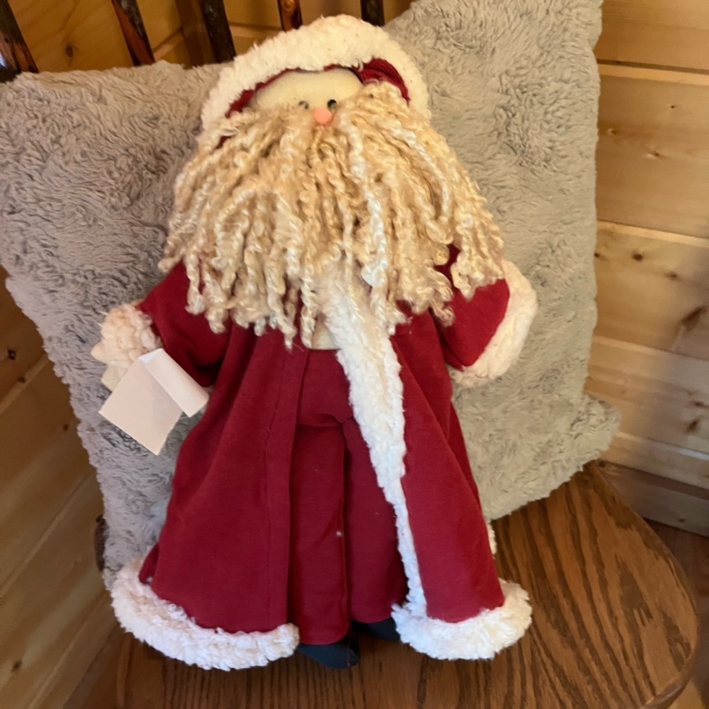 Handmade Old World Santa Claus Doll